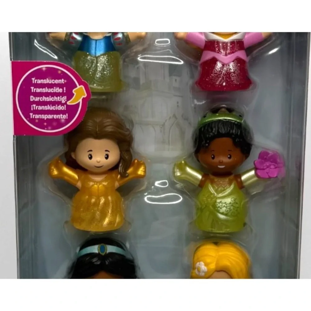 2026 NEW Release Fisher Price Disney Princess Shimmer Gowns Little People